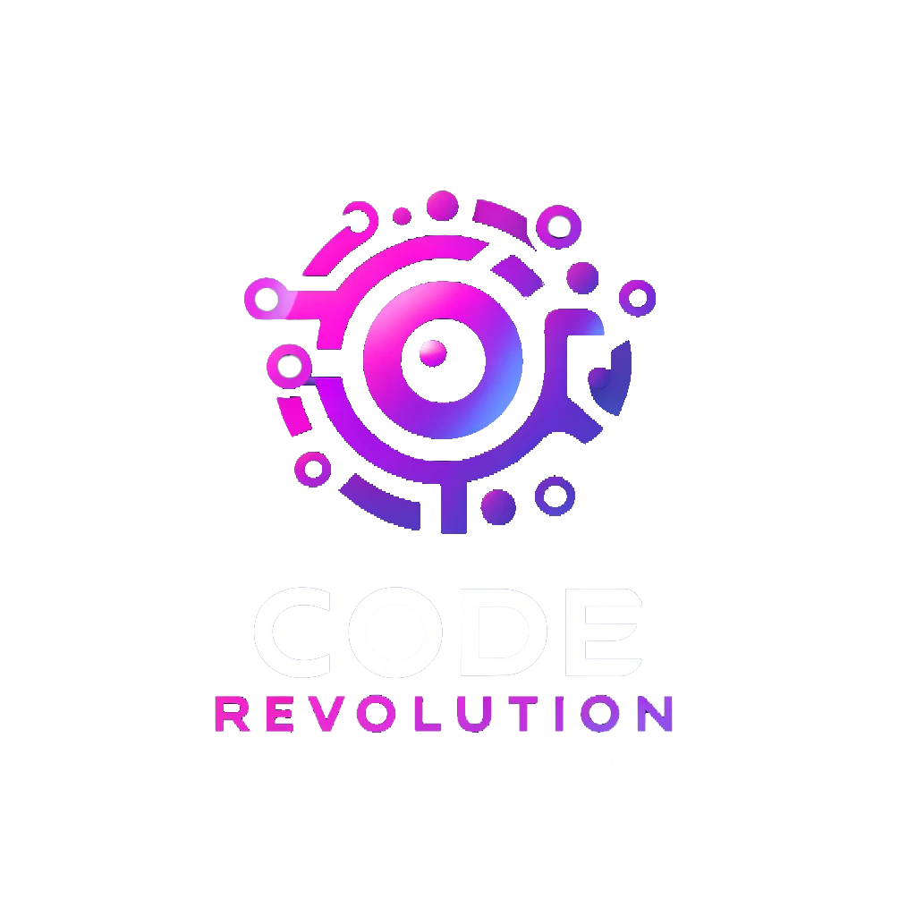 Logo code revolution artificial intelligence